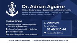 Consulta especialista en medicina familiar